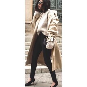 Vince Ponte Stirrup Leggings Black Size M